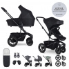 EASYWALKER Kočík kombinovaný Harvey⁵ Midnight Black XXL AIR