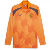 Puma Manchester City Pre Match Sweat T-shirt 2023 2024 Adults Orange/Grey L