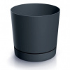 PROSPERPLAST Kvetináč TUBO P 14,8cm antracit