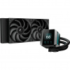 DeepCool MYSTIQUE 240 Procesor Vodné chladenie typu všetko v jednom 12 cm Čierna 1 kusov (R-LX550-BKDSNC-G-1)