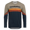 Bike dres Horsefeathers Quantum LS indigo/taupe S 25/26 - Odosielame do 24 hodín
