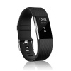 BStrap Silicone Diamond pro Fitbit Charge 2 black, velikost L STRFB0263