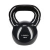 Kettlebell pokrytý vinylem HMS KNV10 10 kg, černý