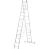 Hliníkový viacúčelový rebrík ,2-dielne