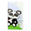Puzdro knižka Samsung I9060 Grand Neo vzor panda