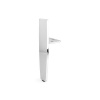 Interex design Nábytková nožička MORGAN / Lesklý chróm 150 mm