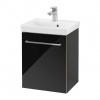 Villeroy & Boch Avento Umývadlová skrinka, 43x51x35 cm, 1 dvierka, Crystal Black A88701B3