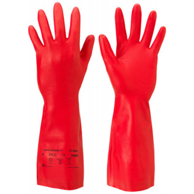 Protichemické pracovné rukavice Ansell 37-900 SolVex Premium 38cm - veľkosť: 7/S
