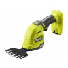 Akumulátorové nůžky na trávu a keře RYOBI ONE+ RY18GSA-0, 18 V, Li-ion, šířka čepele: 12 cm, BEZ BATERIE