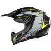 NEXX Enduro prilba X.WRL ATIKA (šedá / neónová) M