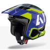 přilba TRR 2 Jupiter, AIROH (modrá/žlutá lesklá, vel. 2XL) 2026