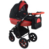 Krasnal Nexxo Black : Autosedačka (vajíčko) - S autosedačkou, Farba - Sport Red