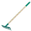 hrable detské 61,5cm GR0148B s násadou zelené Floraland