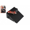 Skateboard prstový skrutkovací s rampou plast mix druhov na karte 20x29x7cm