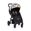 PETITE&MARS kočík Street+ RWS black + strieška limited 100 retro