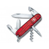 Kapesní nůž SPARTAN transparent červený - Victorinox (Kapesní nožík SPARTAN transparentní červená - Victorinox transparentní červený)