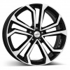 Alu disk DEZENT TA dark 7x17, 5x108, 63.4, ET50 Black/polished