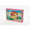 Chemoplast Stavebnica Cheva 6 Domček plast 86ks v krabici 22,5x15x5cm