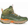 GARMONT 9.81 ENGAGE MID GTX Farba: quadrifolium green/peel orange, Veľkosť: 8,5
