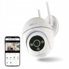 H4057 GoSmart Vonkajšia otočná kamera IP-800 WASP s Wi-Fi, biela EMOS