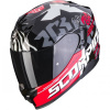 Prilba Scorpion EXO-520 Evo Air Rok Bagoros Black Red Veľkosť: XL (61-62 cm)