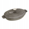 Staub liatinový pekáč s vekom oválny 23 cm/1 l sivý, 40509-581