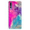 Odolné silikónové puzdro iSaprio - Purple Ink - Huawei P20 Pro