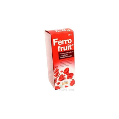Dr. Müller FERRO FRUIT Sirup s vysokým obsahom železa 1x300 g