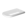 Duravit Happy D.2 Seat and cover Happy D.2, elong. white, w. soft closure, hinge sst 0064690099