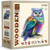 WOODEN CITY Drevené puzzle Moderná sova 150 dielikov HE 0179-M