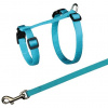 TRIXIE Postroj nylon. pro kočku s vodítkem XL, 34-57 cm/13mm, 1,20m