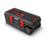 box s kolieskami a zámkami 79,5x38x30,7cm X BLOCK TECH KXB8040W-S411 čierny