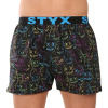 STYX trenýrky - art sportovní guma masky (MULTI) veľkosť: XL
