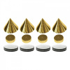 Dynavox antirezonančné hroty A1 Gold (antirezonančné nalepovacie hroty. 4 kusy v balení.)