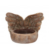 daan kromhout Zlatý antik cementový svietnik anjelské krídla Angel Wings Gold - 11*9*9 cm - daan kromhout
