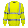 Portwest B303 Hi-Vis Reflexná mikina žltá XS