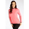LITEX Funkčný rolák dámsky s dlhým rukávom. 7F199 - veľ. M, lososová
