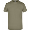 James&Nicholson Unisex tričko JN002 Olive M