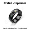 Inteligentný krúžok - prsteň na meranie teploty RING9 čierny