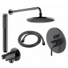Podomietková sprchová súprava Omnires Y grafitová