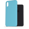 Kryt na mobil AlzaGuard Premium Liquid Silicone Case pre iPhone X/Xs modré (AGD-PCS0002L)