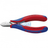KNIPEX 77 22 115 Boční štípací kleště pro elektroniku kulaté bez fazety, vícesl.návleky, leštěné