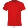 SOL´S REGENT FIT / Detské tričko - red 118-128
