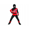 Kostým pre chlapca- Ninja Dragon Dress Warrior Black Dragon 130/140 (Obliekanie oblečenia Spiderman Black 116/122 kostým)