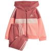 Adidas Tiberio 3-Stripes Colorblock Fleece Track Suit Kids Veľkosť: 104