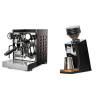 Rocket Espresso Appartamento TCA, black/copper + Eureka Mignon Zero 65 Speedy, CR black