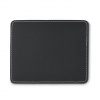 Podložka pod myš na stôl Hama Leather Look čierna 22 x 18 cm (126856)