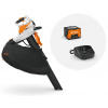 Akumulátorový fukár a vysávač STIHL SHA 56 Variant: 1x akumulátor AK 20 a nabíjačka AL 101