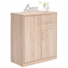 Xora KOMODA, dub sonoma, 72/84/36 cm - Obývacie zostavy - 000017003105