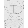 CL BRAKES brzdové doštičky 2958 RX3